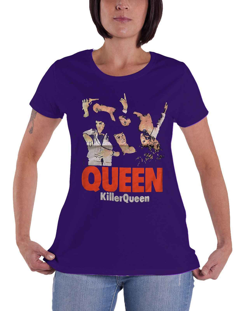 Queen Killer Skinny Fit T Shirt product image 1