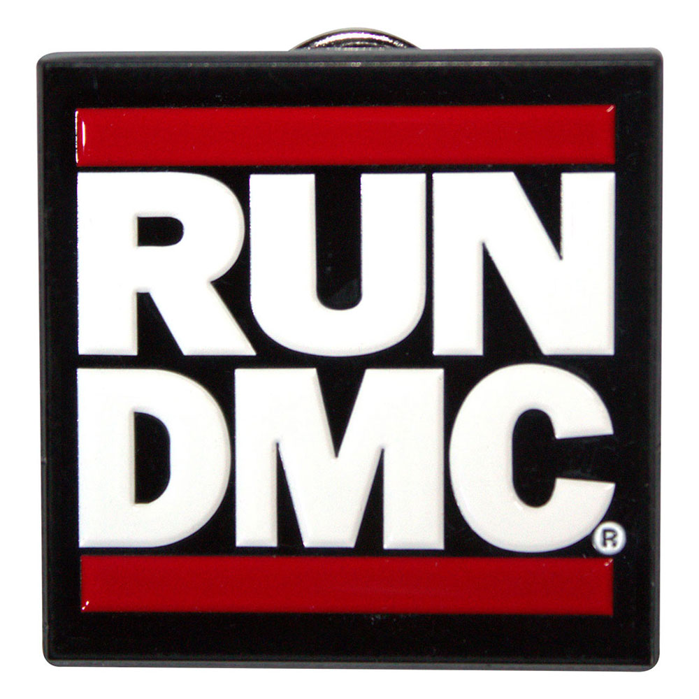 Run DMC Logo Pin Badge