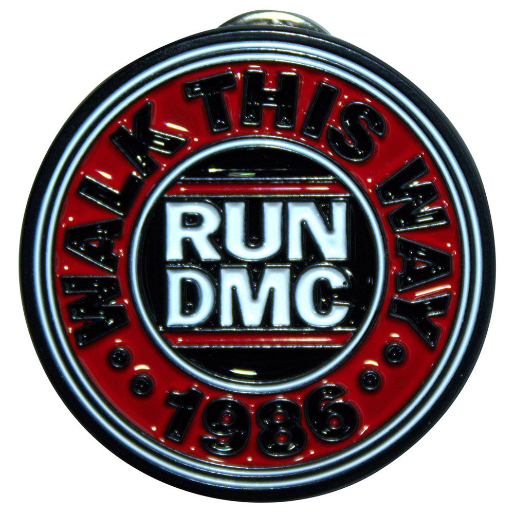Run DMC Walk This Way Pin Badge
