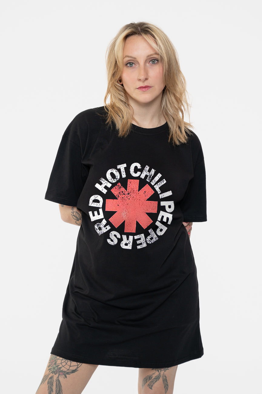 Red Hot Chili Peppers Classic Asterisk T Shirt Dress product image 2