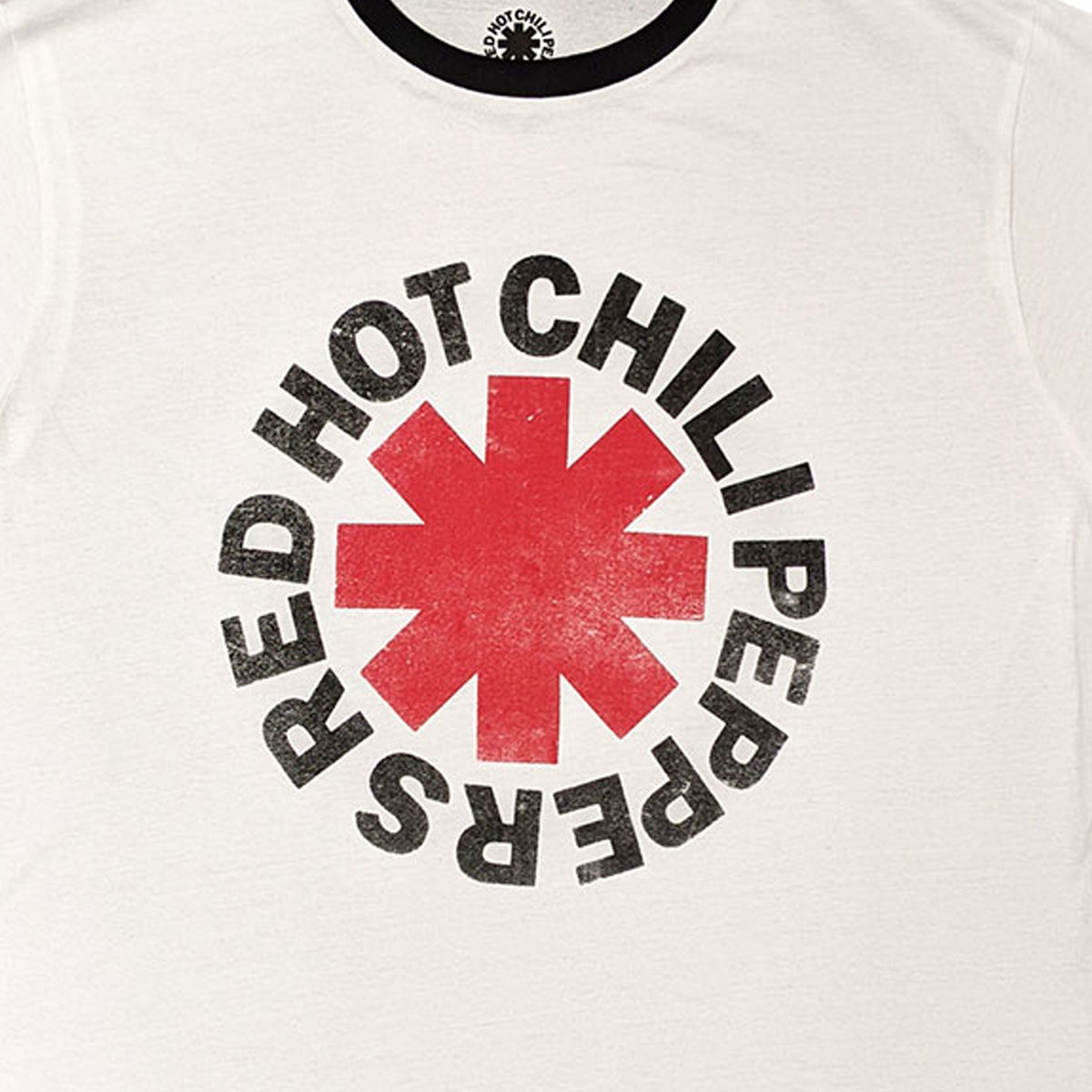 Red Hot Chili Peppers Logo Ringer T Shirt product image 2