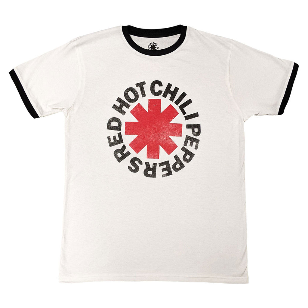 Red Hot Chili Peppers Logo Ringer T Shirt product image 1