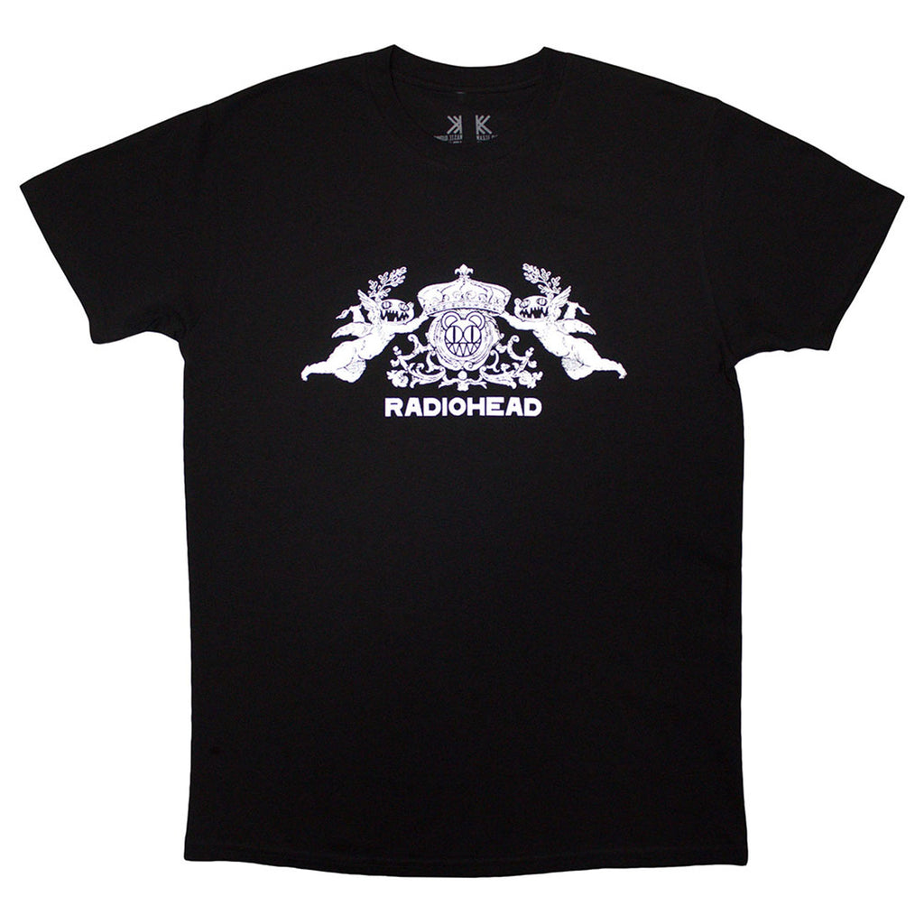 Radiohead Bearhead Crest Organic T Shirt product image 1