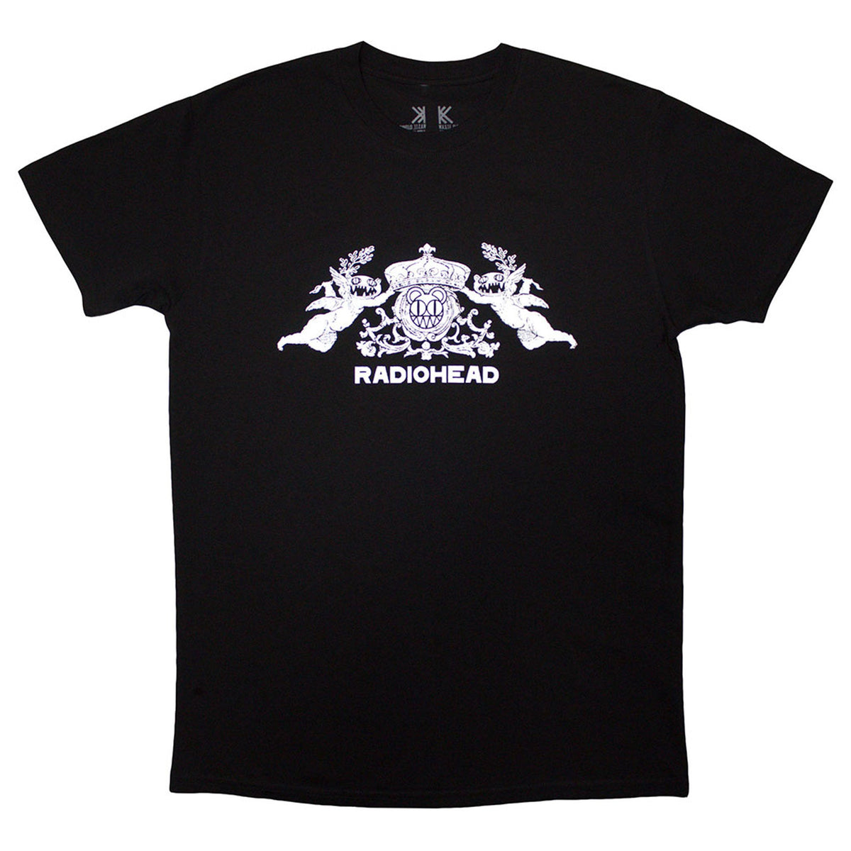 Radiohead Bearhead Crest Organic T Shirt product image 1