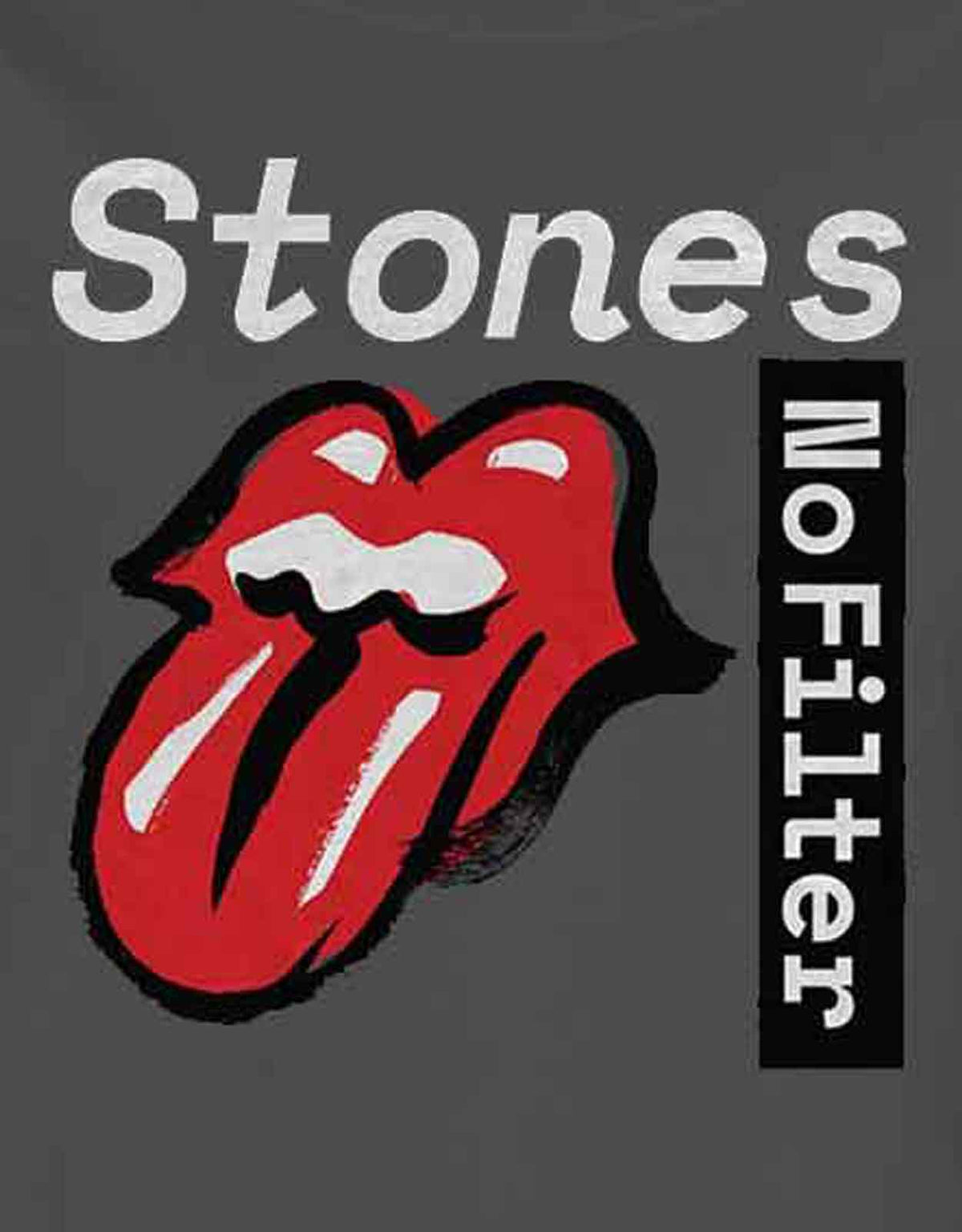 The Rolling Stones No Filter Tour Text Skinny Fit T Shirt product image 2