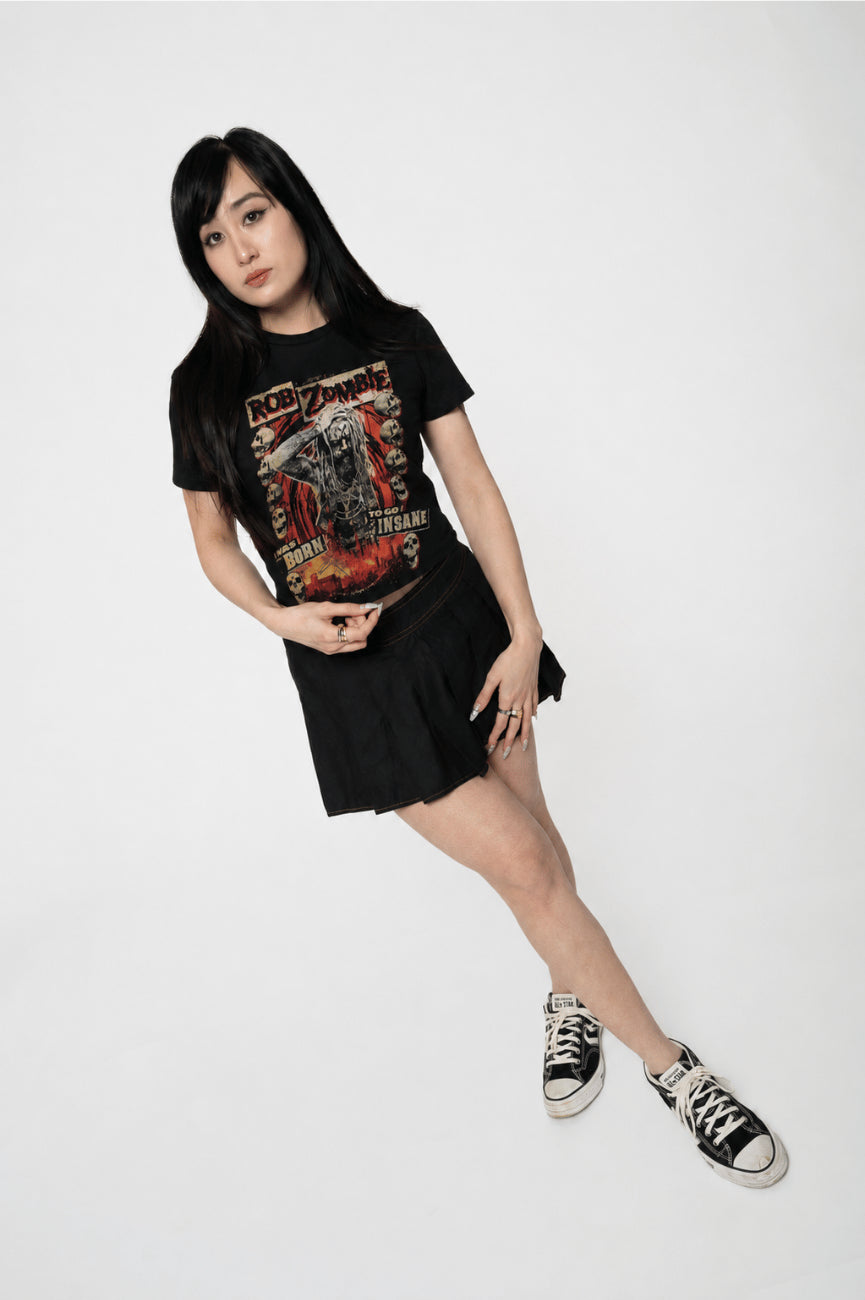Rob Zombie Born To Go Insane Crop Top product image 5
