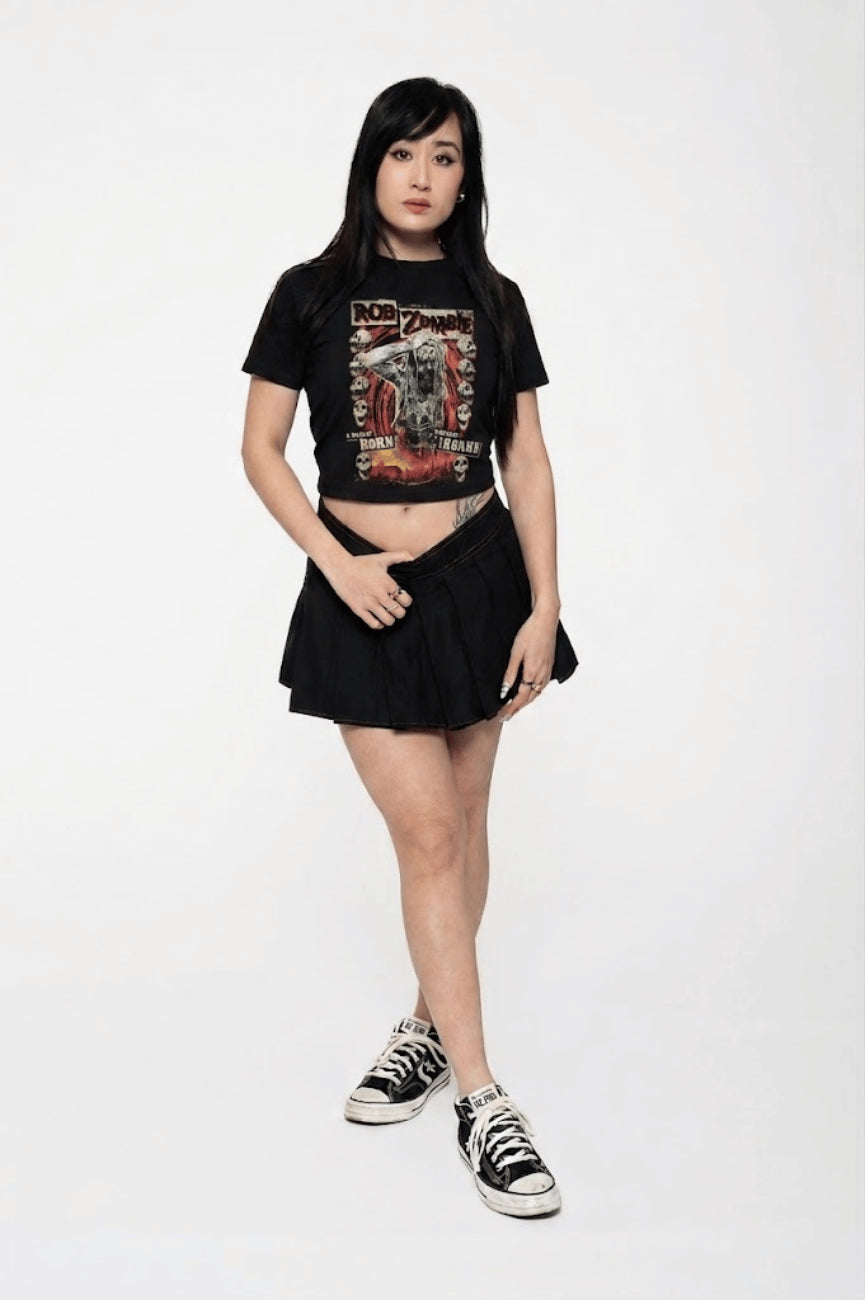 Rob Zombie Born To Go Insane Crop Top product image 3