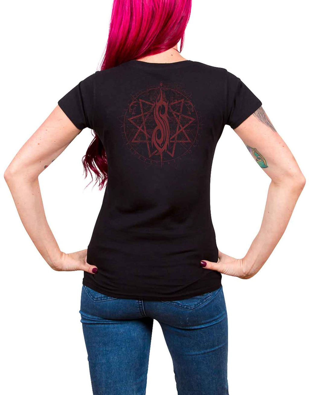 Slipknot Evil Witch Skinny Fit T Shirt product image 2