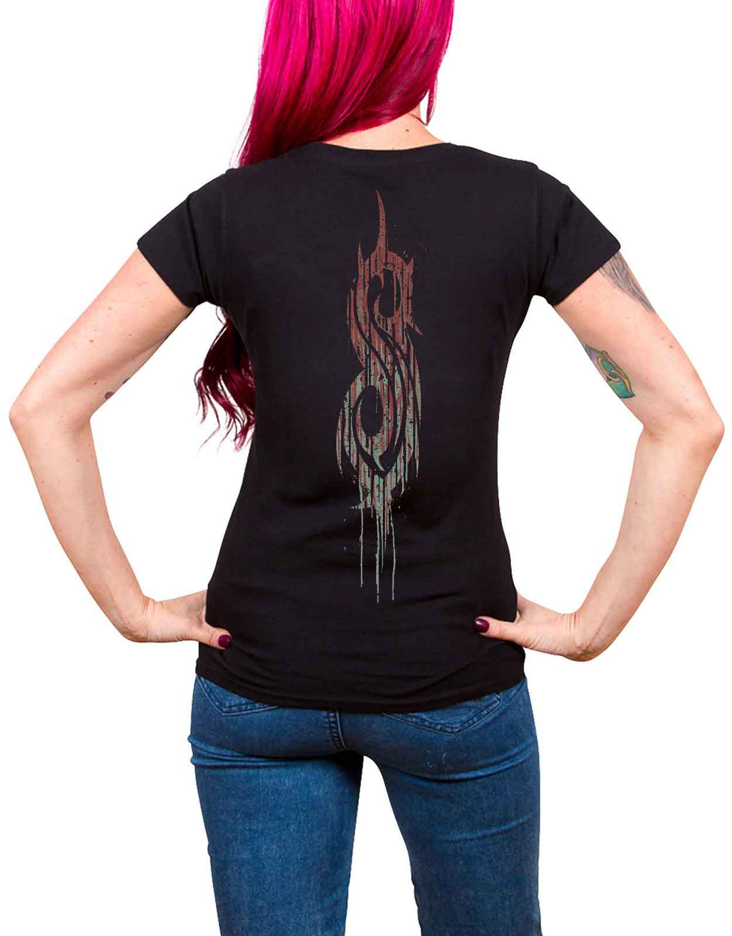 Slipknot Infected Goat Skinny Fit T Shirt product image 2