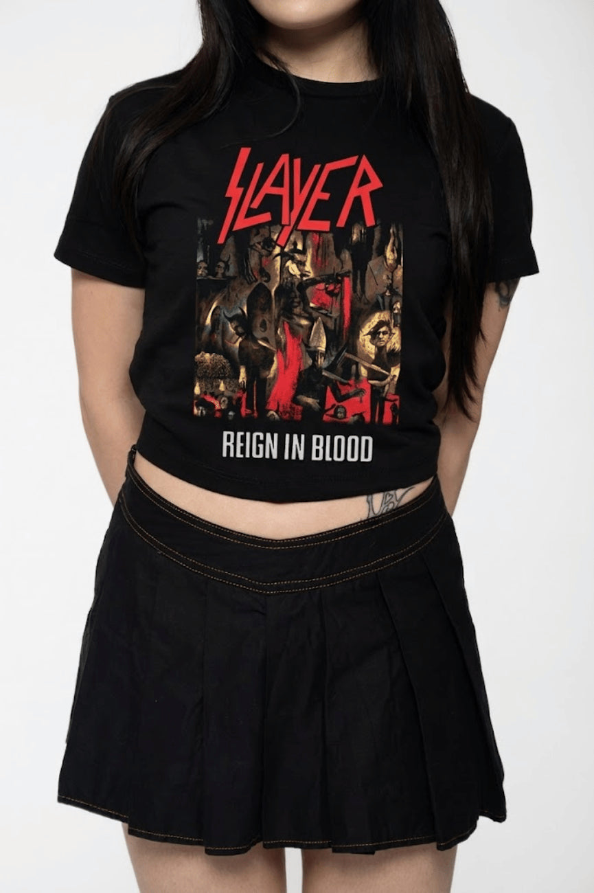 Slayer Reign In Blood Crop Top product image 3