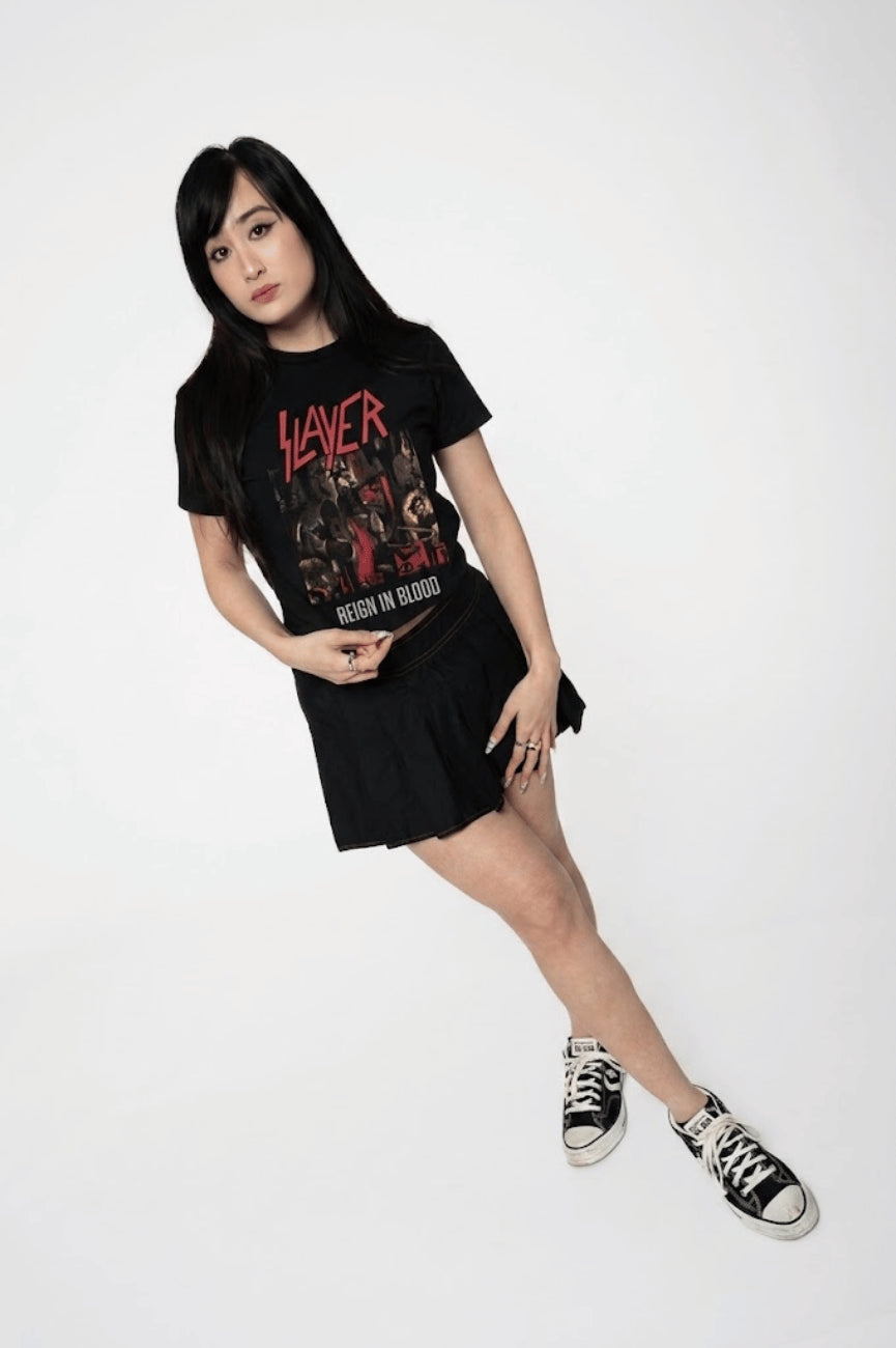 Slayer Reign In Blood Crop Top product image 5