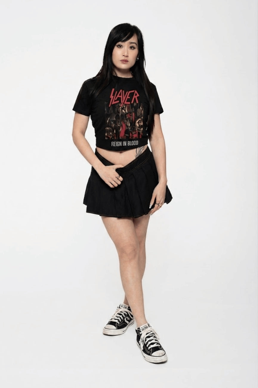 Slayer Reign In Blood Crop Top product image 2