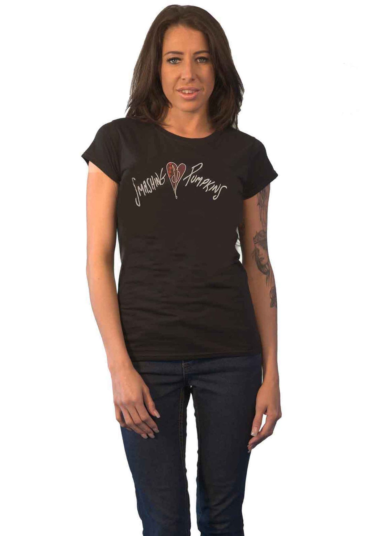 The Smashing Pumpkins Gish Heart Skinny Fit T Shirt product image 1