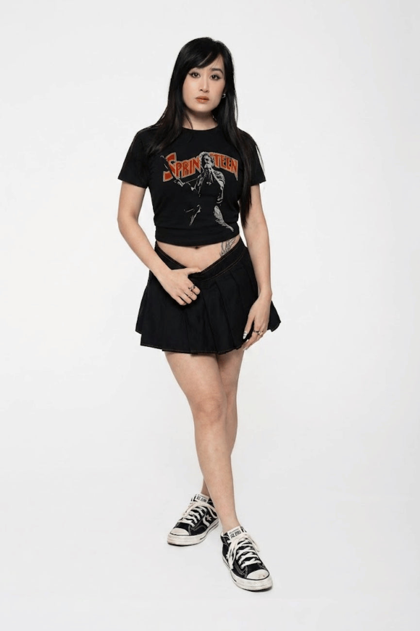 Bruce Springsteen Stage Pose Crop Top product image 2