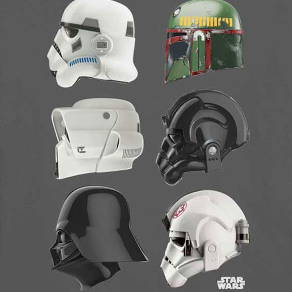 Star Wars Helmet Profiles T Shirt product image 2