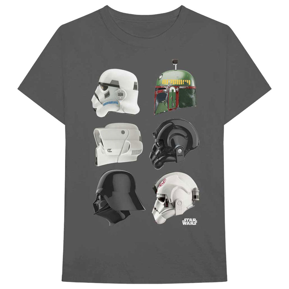 Star Wars Helmet Profiles T Shirt product image 1