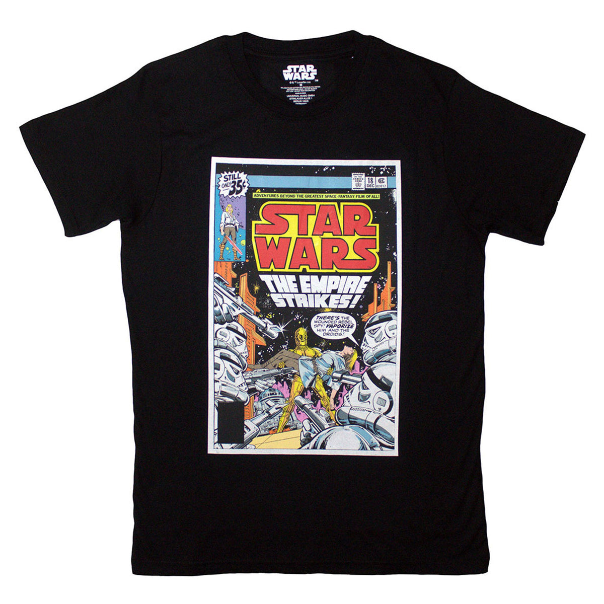 Star Wars The Empire Strikes Comic Cover T Shirt product image 1