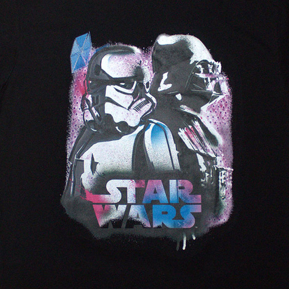 Star Wars Vader And Trooper Neon T Shirt product image 2