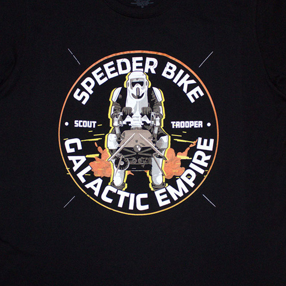 Star Wars Speeder Bike Galactic Empire T Shirt product image 2