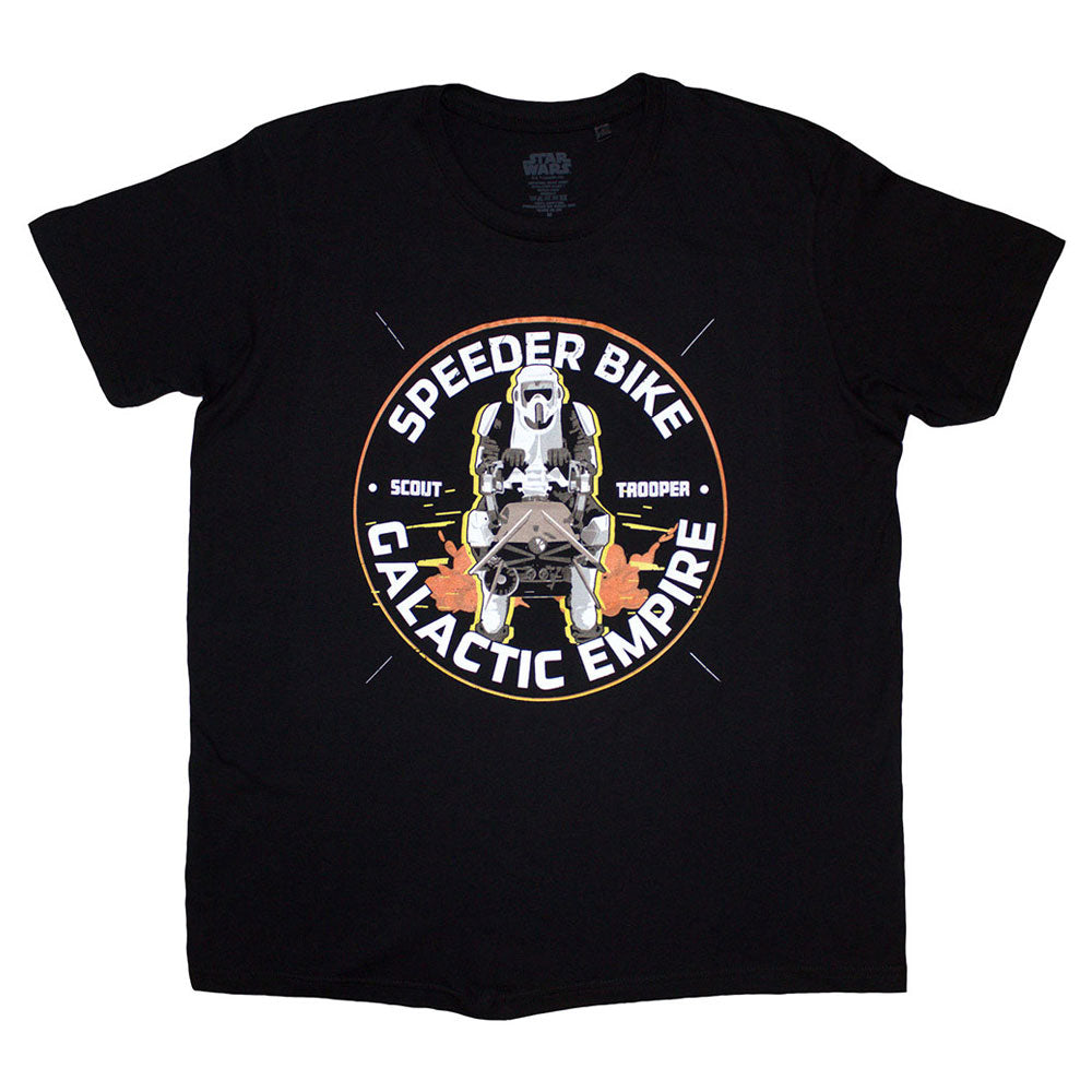 Star Wars Speeder Bike Galactic Empire T Shirt product image 1