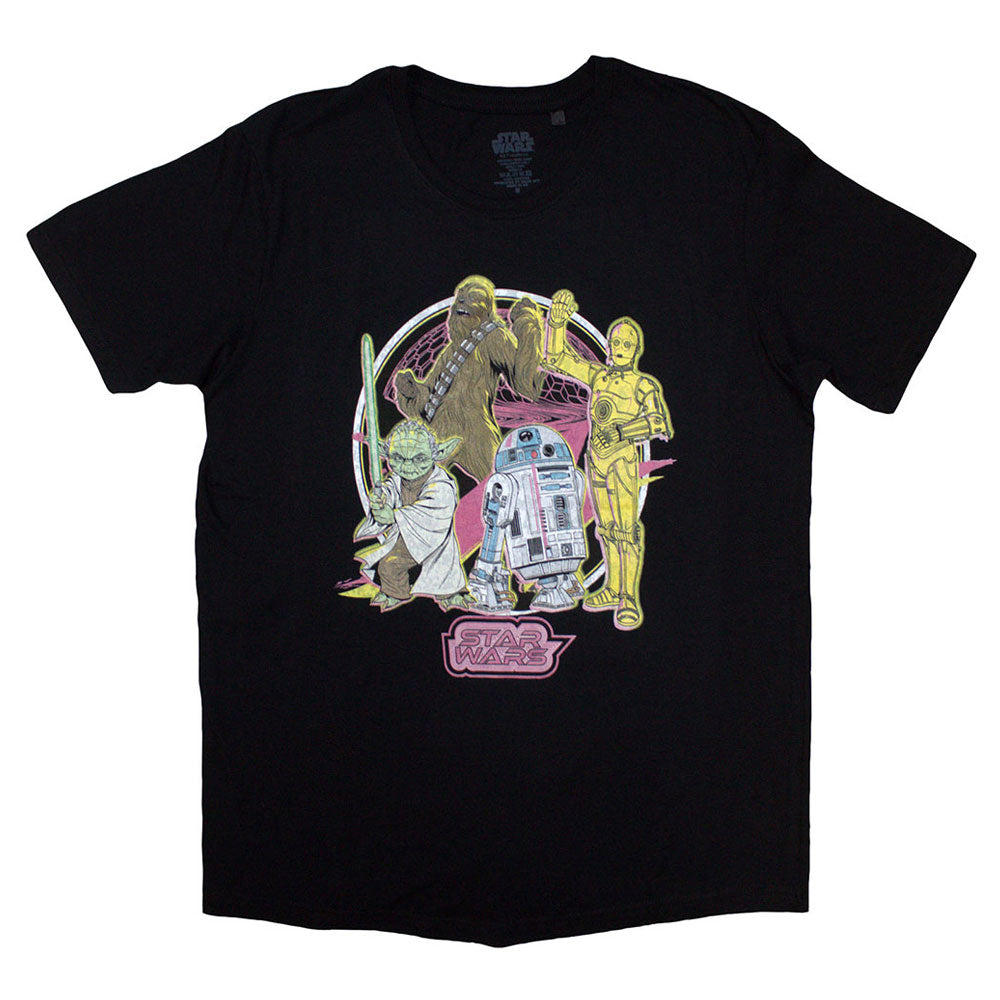 Star Wars Heroes Neon T Shirt product image 1