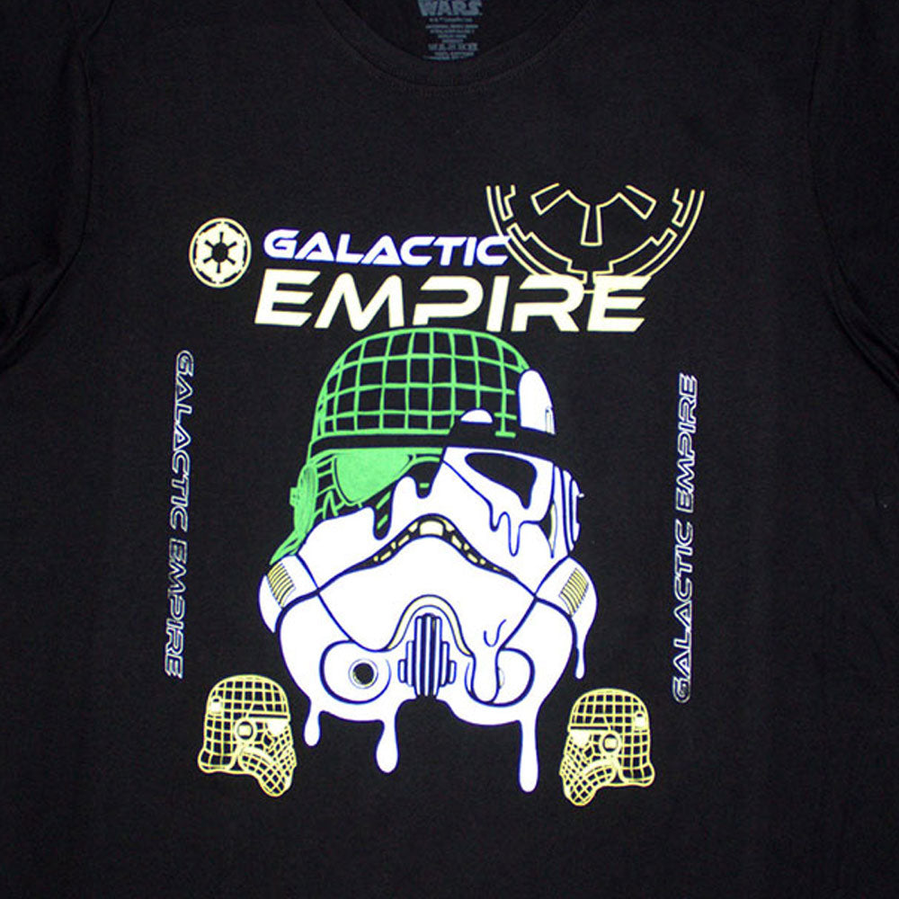 Star Wars Galactic Empire Melted Mask T Shirt product image 2