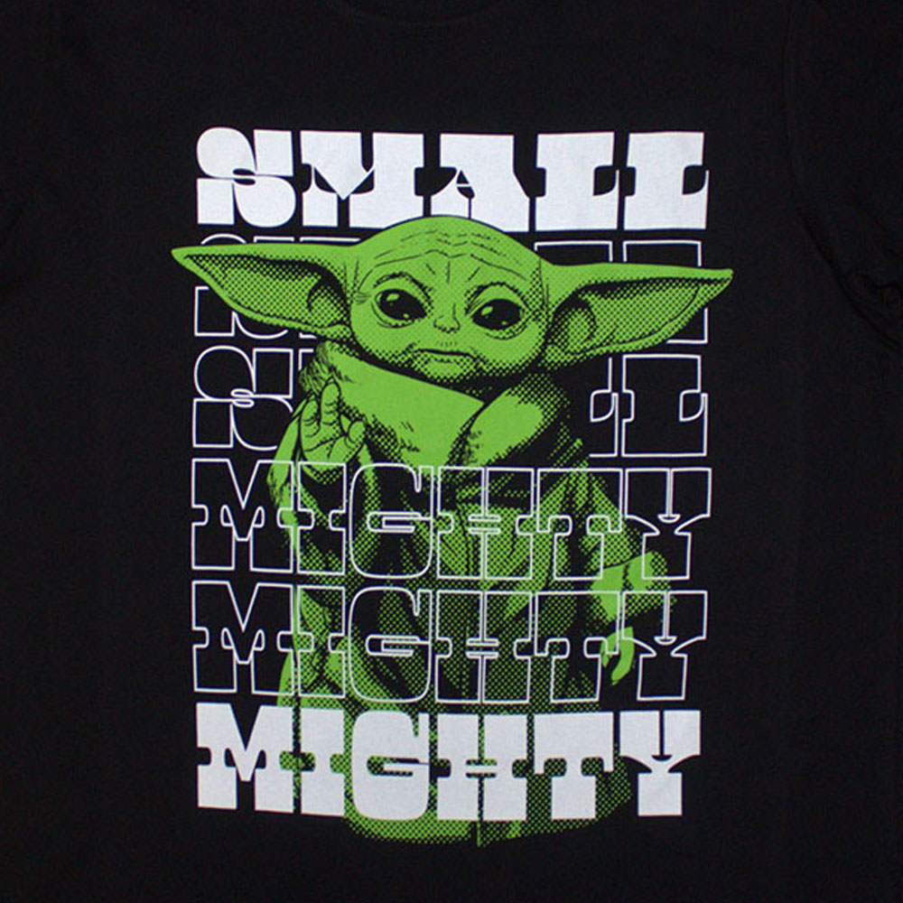 Star Wars The Mandalorian Grogu Small And Mighty T Shirt product image 2