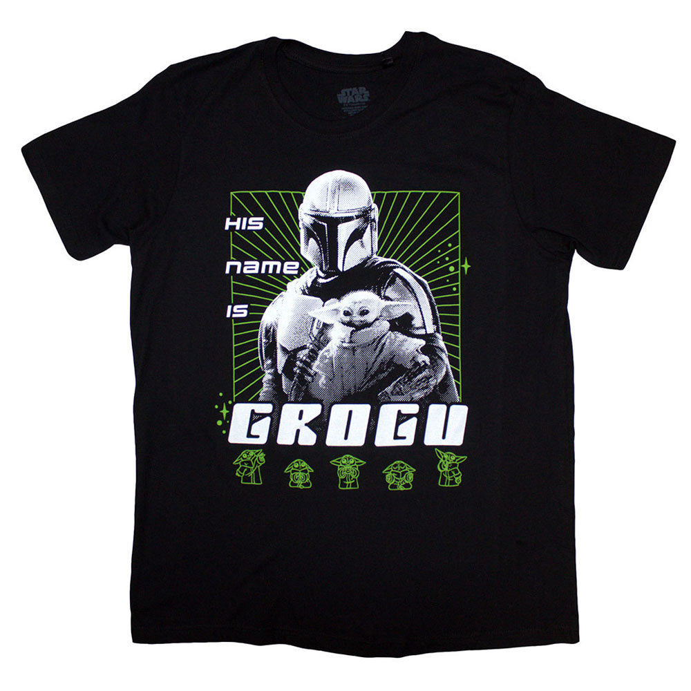 Star Wars The Mandalorian His Name Is Grogu T Shirt product image 1