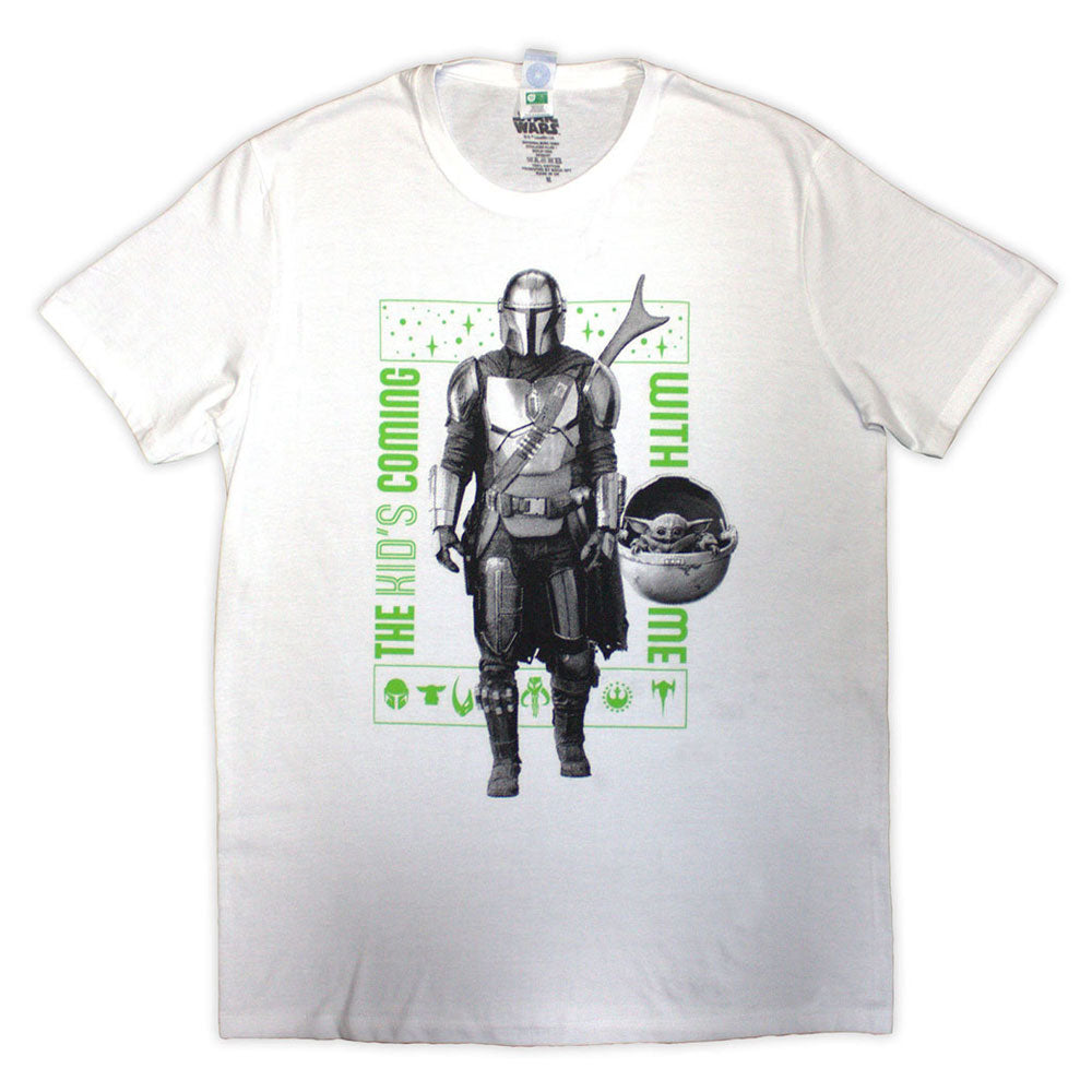 Star Wars The Mandalorian Kids Coming With Me T Shirt product image 1