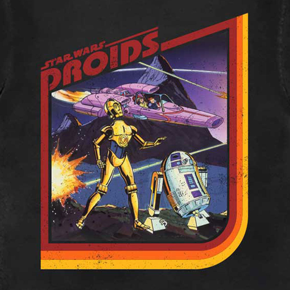 Star Wars Droids Retro Logo T Shirt product image 2
