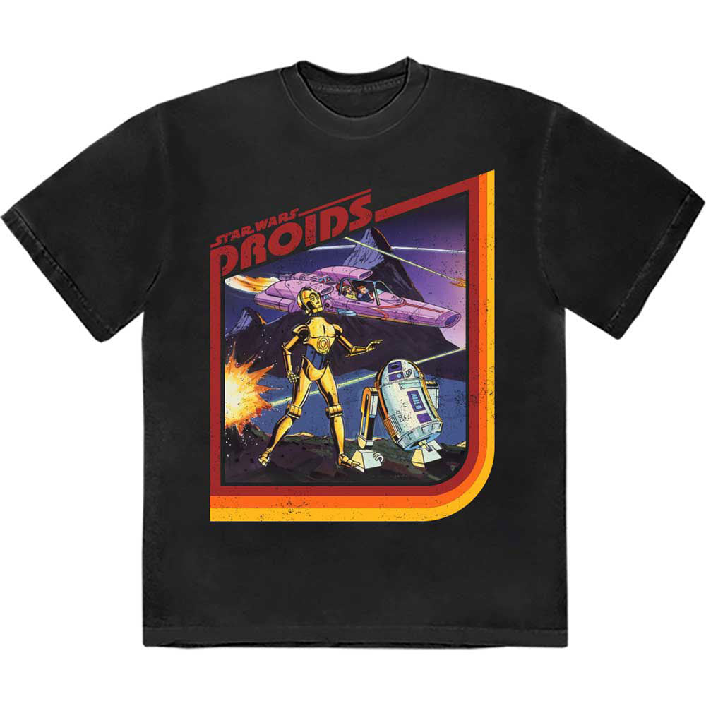 Star Wars Droids Retro Logo T Shirt product image 1