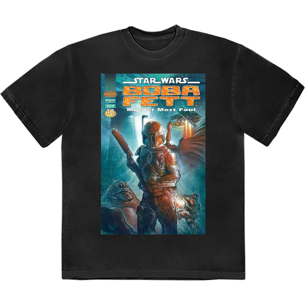 Star Wars Boba Fett Comic Cover T Shirt product image 1