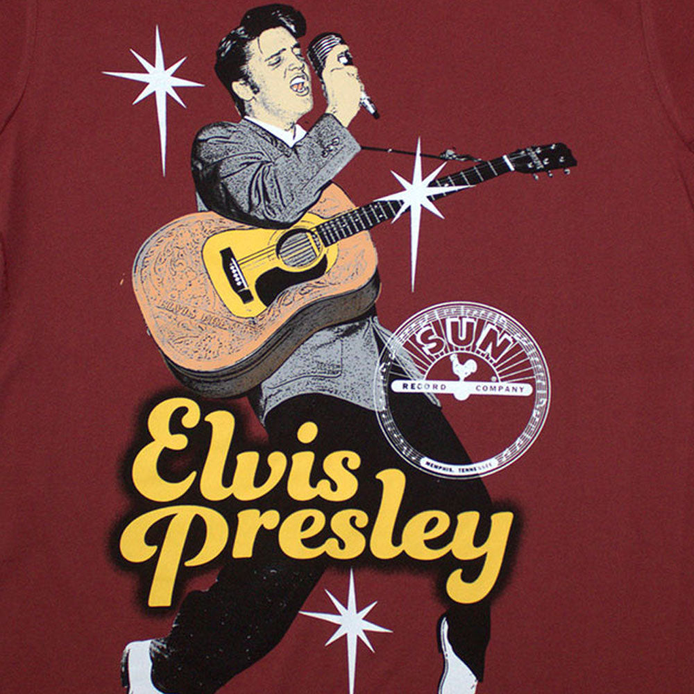 Sun Records Elvis Mic Womens T Shirt product image 2