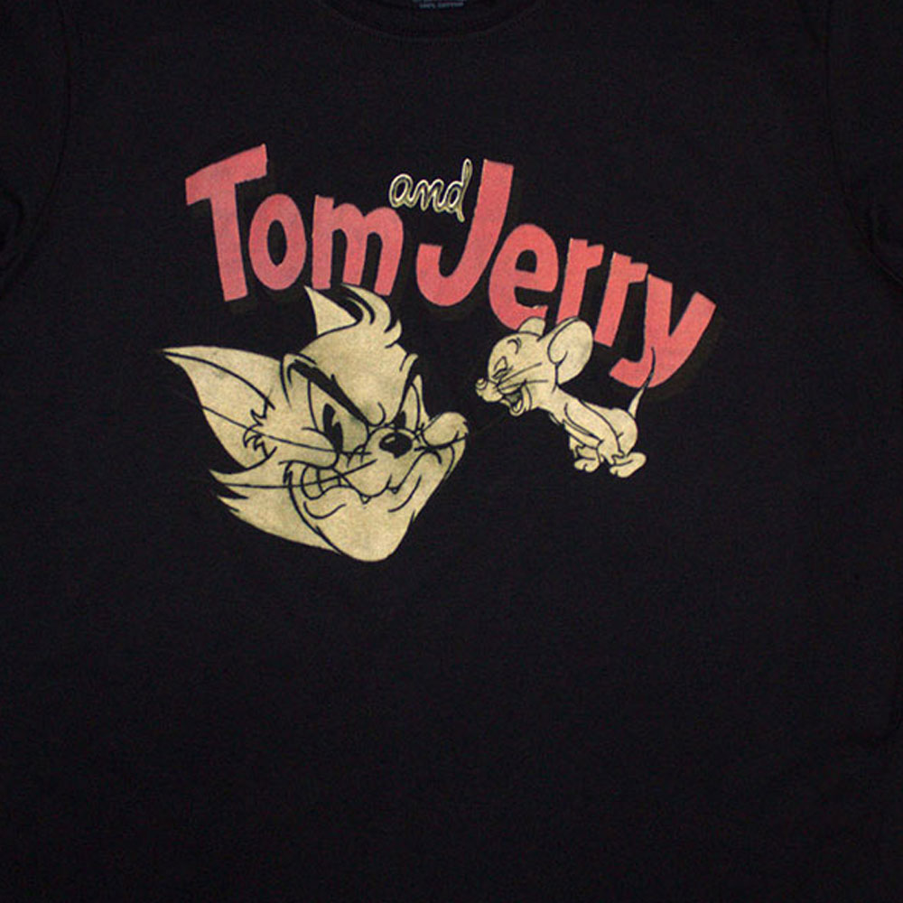 Tom And Jerry Retro Logo T Shirt product image 2
