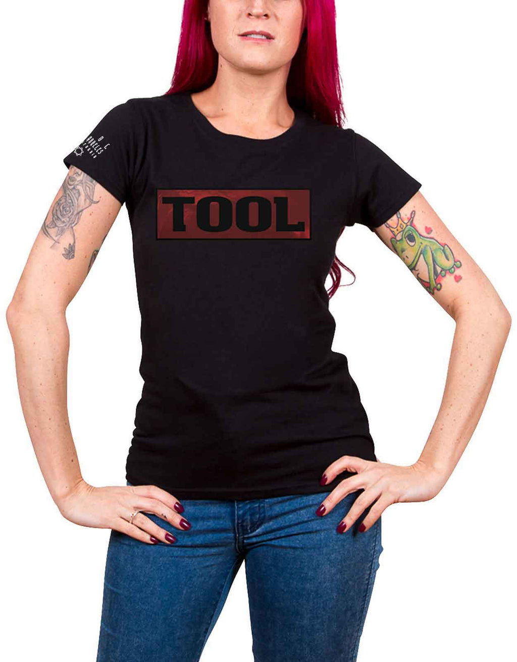 Tool Shaded Box Logo Skinny Fit T Shirt product image 1