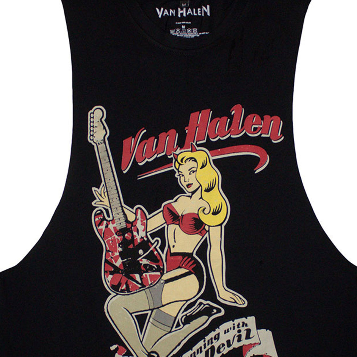 Van Halen Running With The Devil Vest Top product image 2