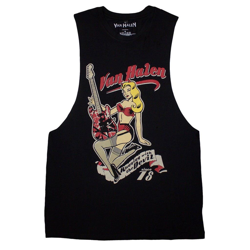 Van Halen Running With The Devil Vest Top product image 1