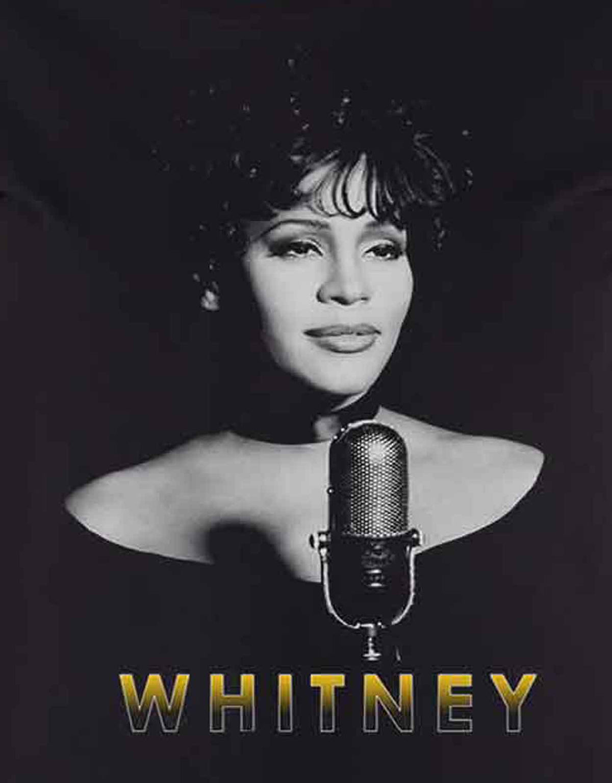 Whitney Houston Portrait Skinny Fit T Shirt product image 2