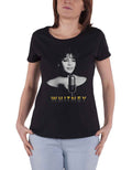 Whitney Houston Portrait Skinny Fit T Shirt product image 1