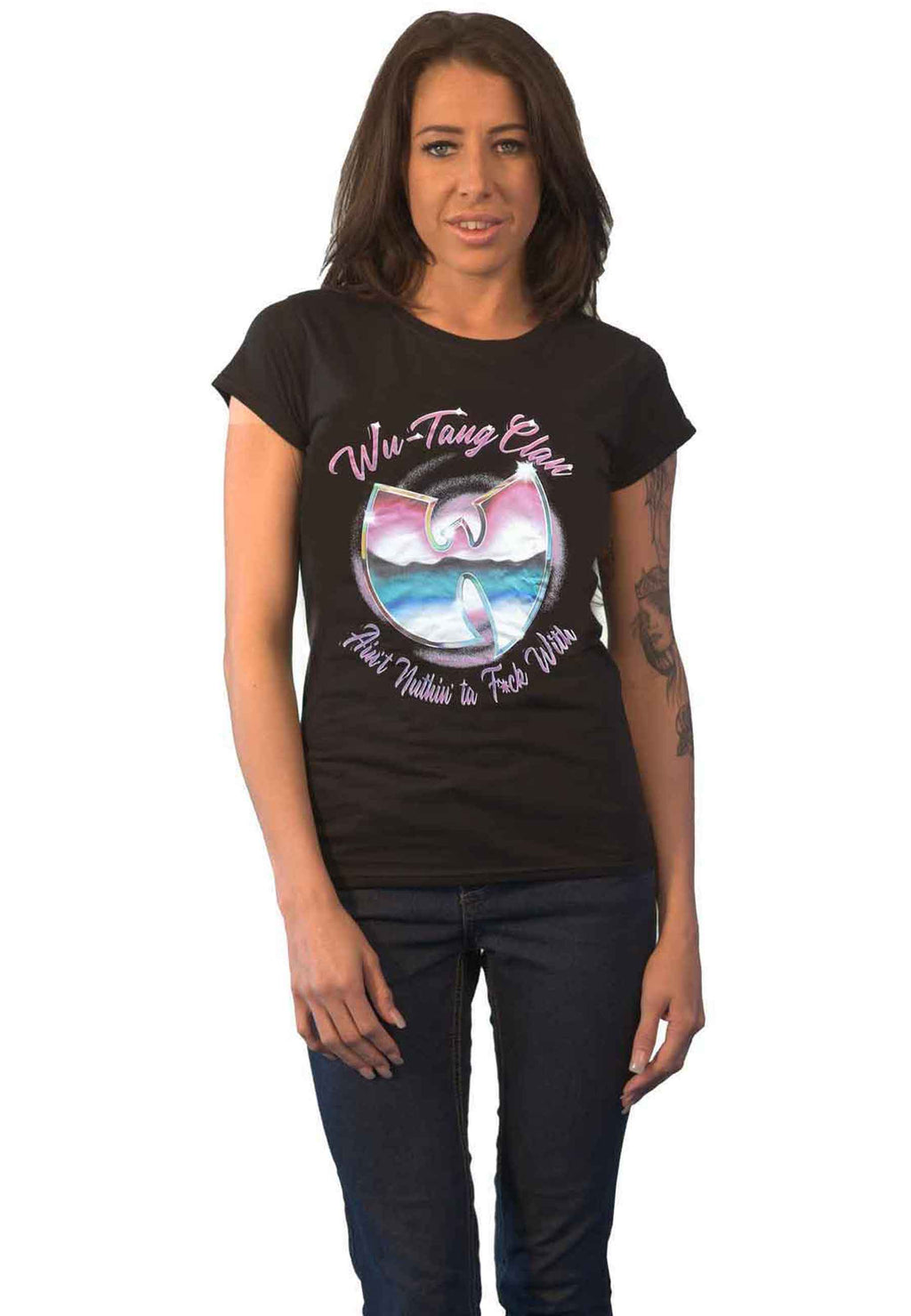Wu-Tang Clan Ain't Nuthing Ta F' Wit Skinny Fit T Shirt product image 1