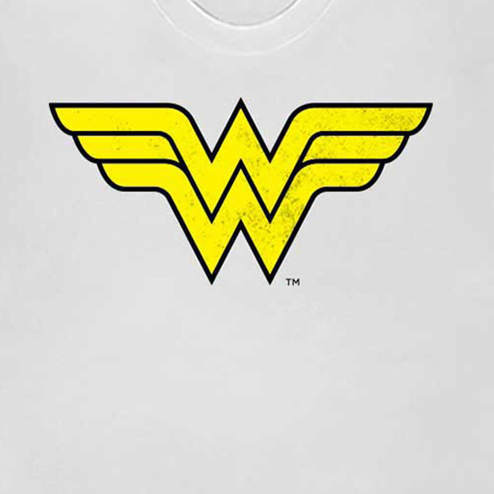 Wonder Woman Yellow Logo T Shirt product image 2