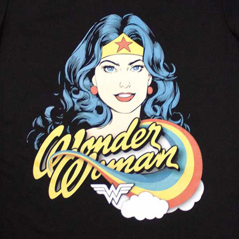 Wonder Woman Rainbow Logo T Shirt product image 2
