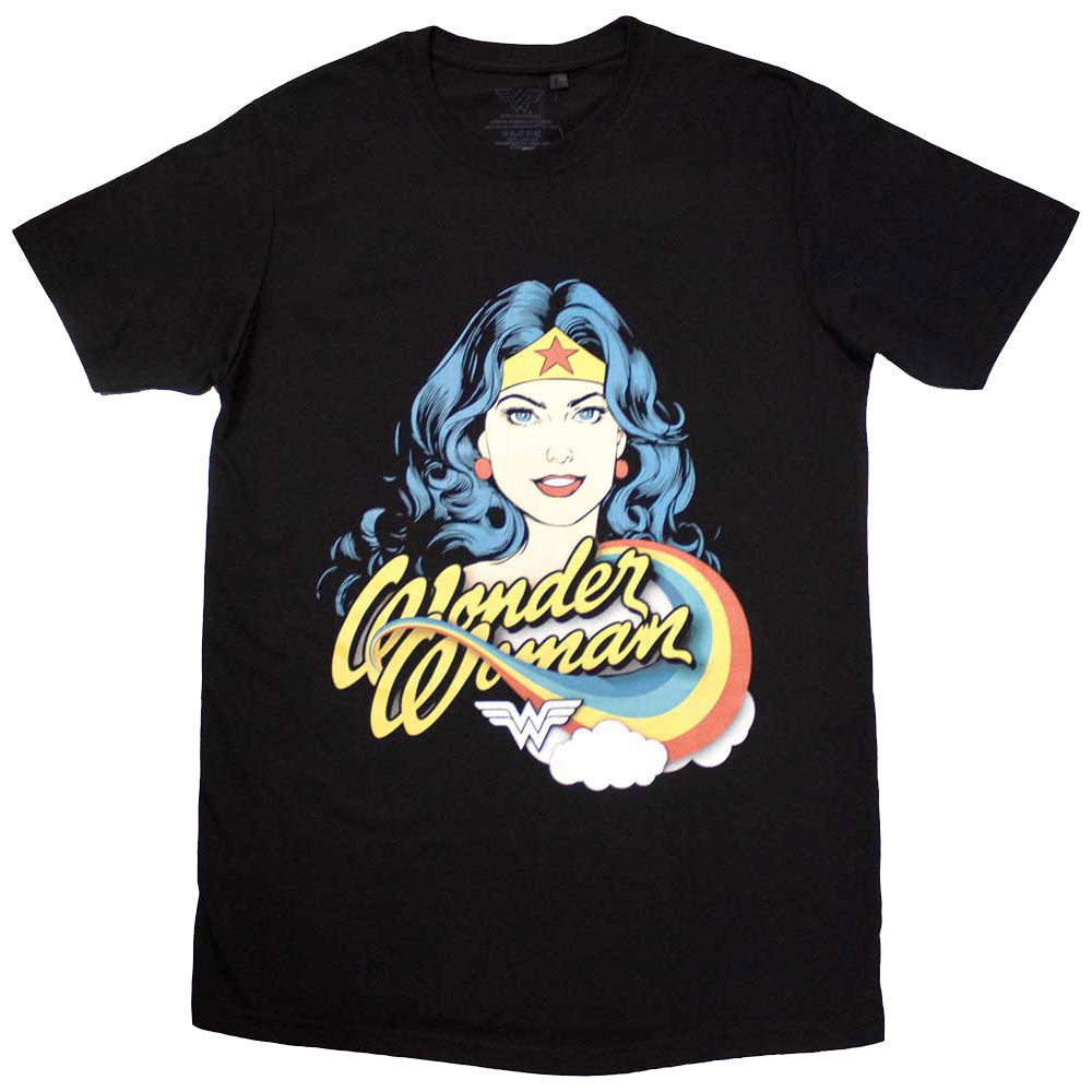 Wonder Woman Rainbow Logo T Shirt product image 1