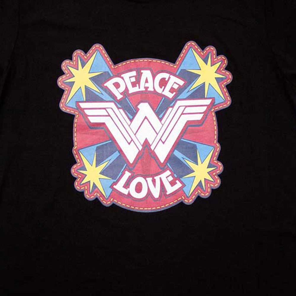Wonder Woman Peace And Love T Shirt product image 2