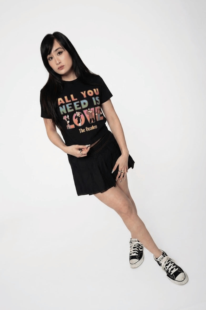 The Beatles Yellow Submarine AYNIL Stacked Crop Top product image 5